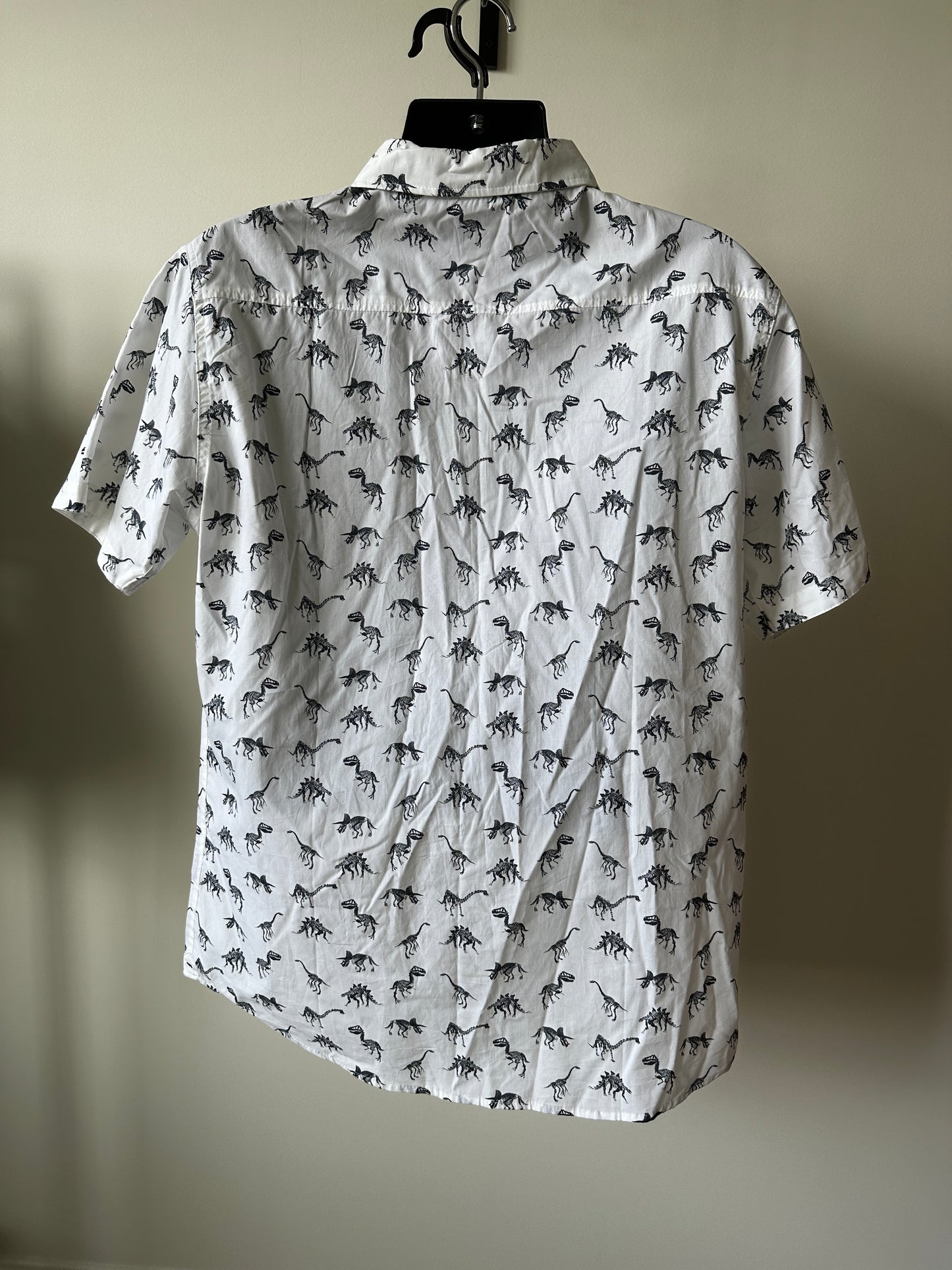 Hard Edge Dinosaur Button Up