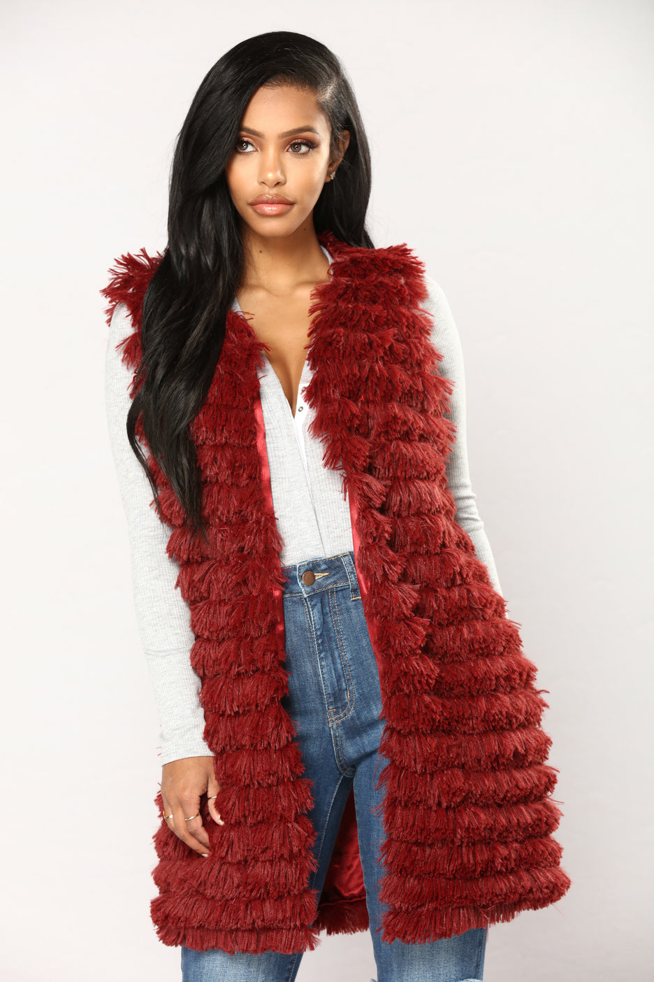 Fashion Nova Faux Fur Vest