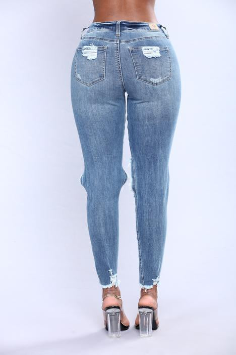 Fashion Nova Kelsey Zipper Jeans